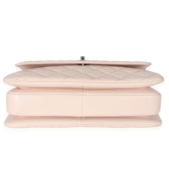 Chanel Pink Quilted Lambskin Medium Trendy CC Dual Top Handle Bag - Picture 4 of 5